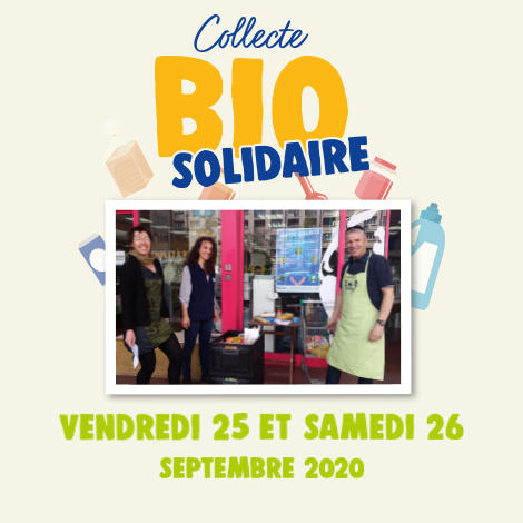 Collecte Bio Solidaire : lancement de la 2e édition nationale